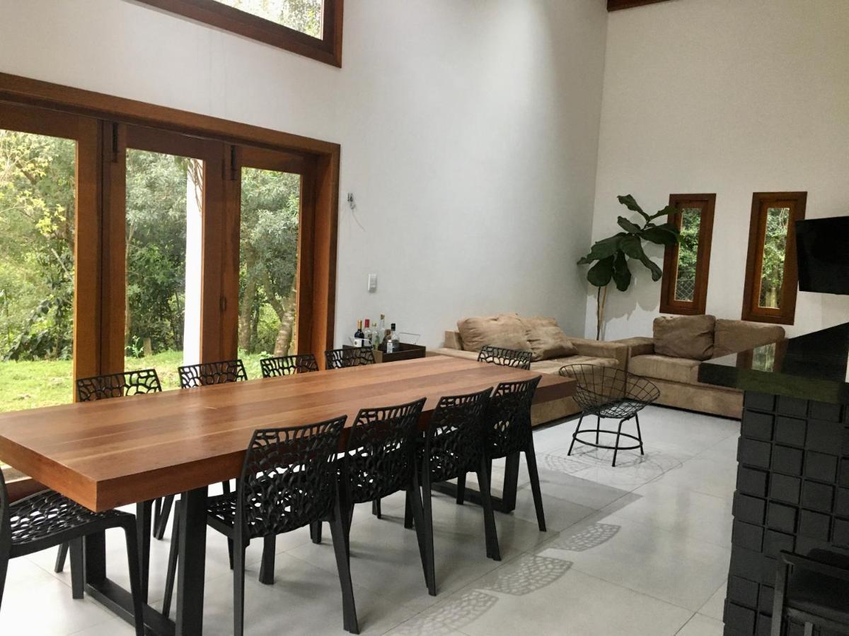 Casa De Campo Com Piscina Jaguariaíva Exteriér fotografie