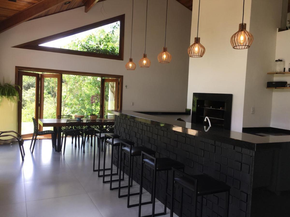 Casa De Campo Com Piscina Jaguariaíva Exteriér fotografie
