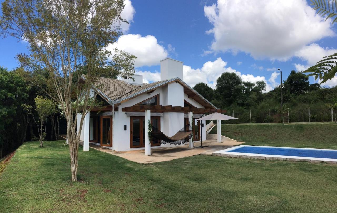 Casa De Campo Com Piscina Jaguariaíva Exteriér fotografie