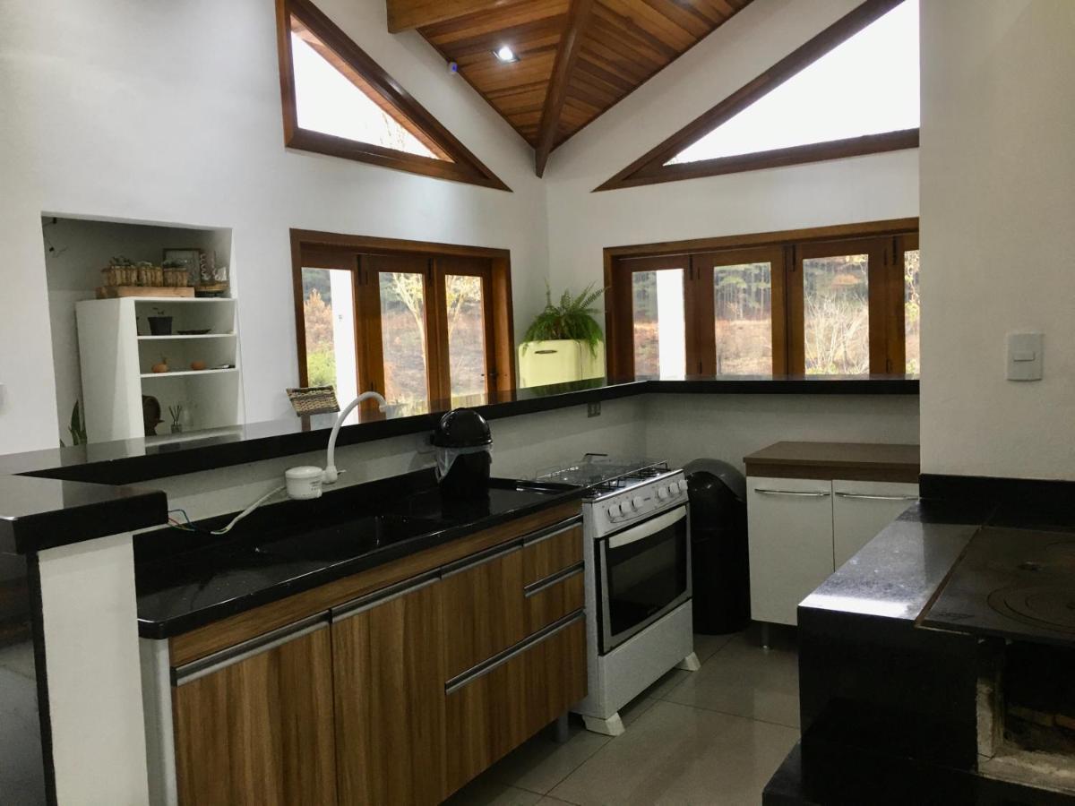 Casa De Campo Com Piscina Jaguariaíva Exteriér fotografie