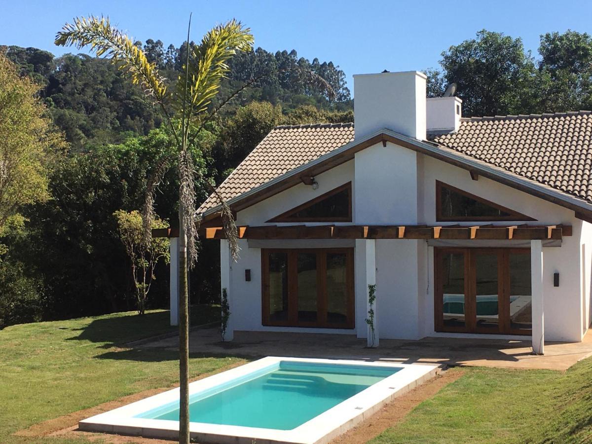 Casa De Campo Com Piscina Jaguariaíva Exteriér fotografie