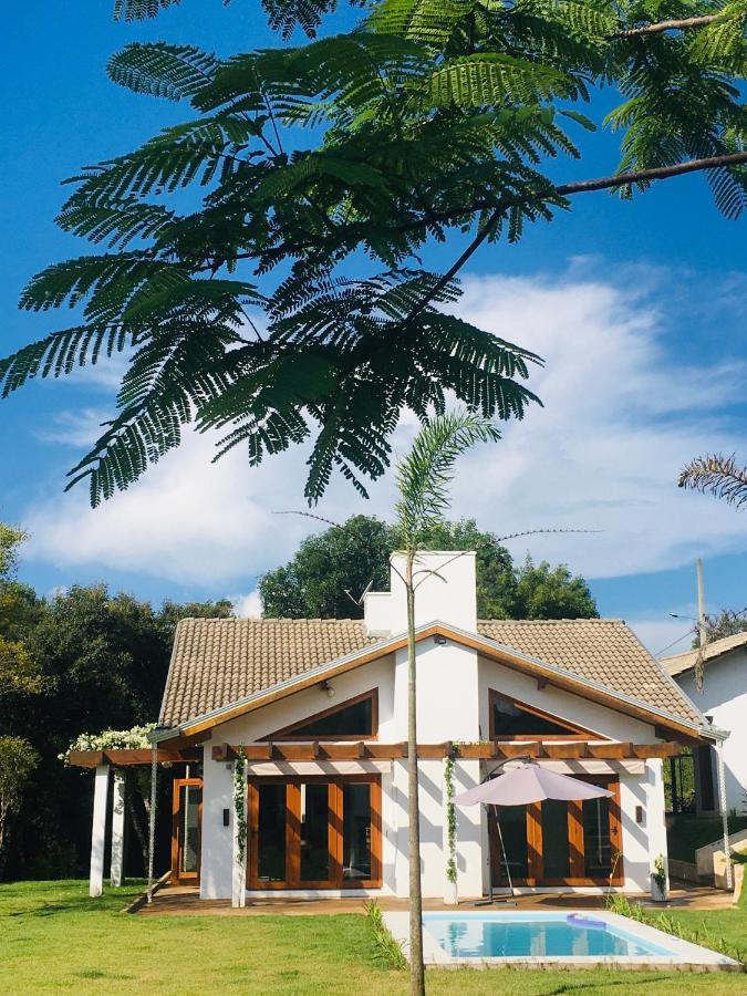 Casa De Campo Com Piscina Jaguariaíva Exteriér fotografie
