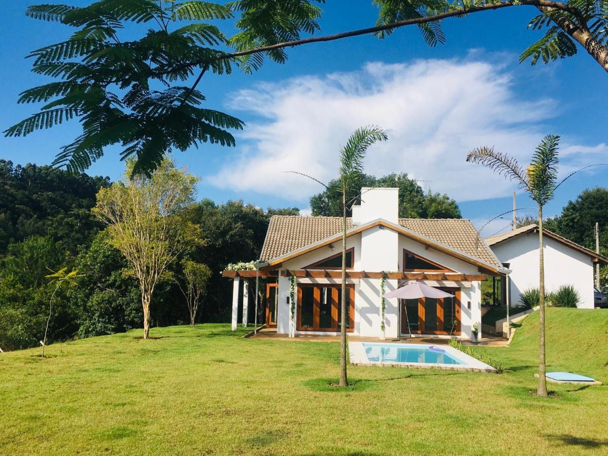 Casa De Campo Com Piscina Jaguariaíva Exteriér fotografie