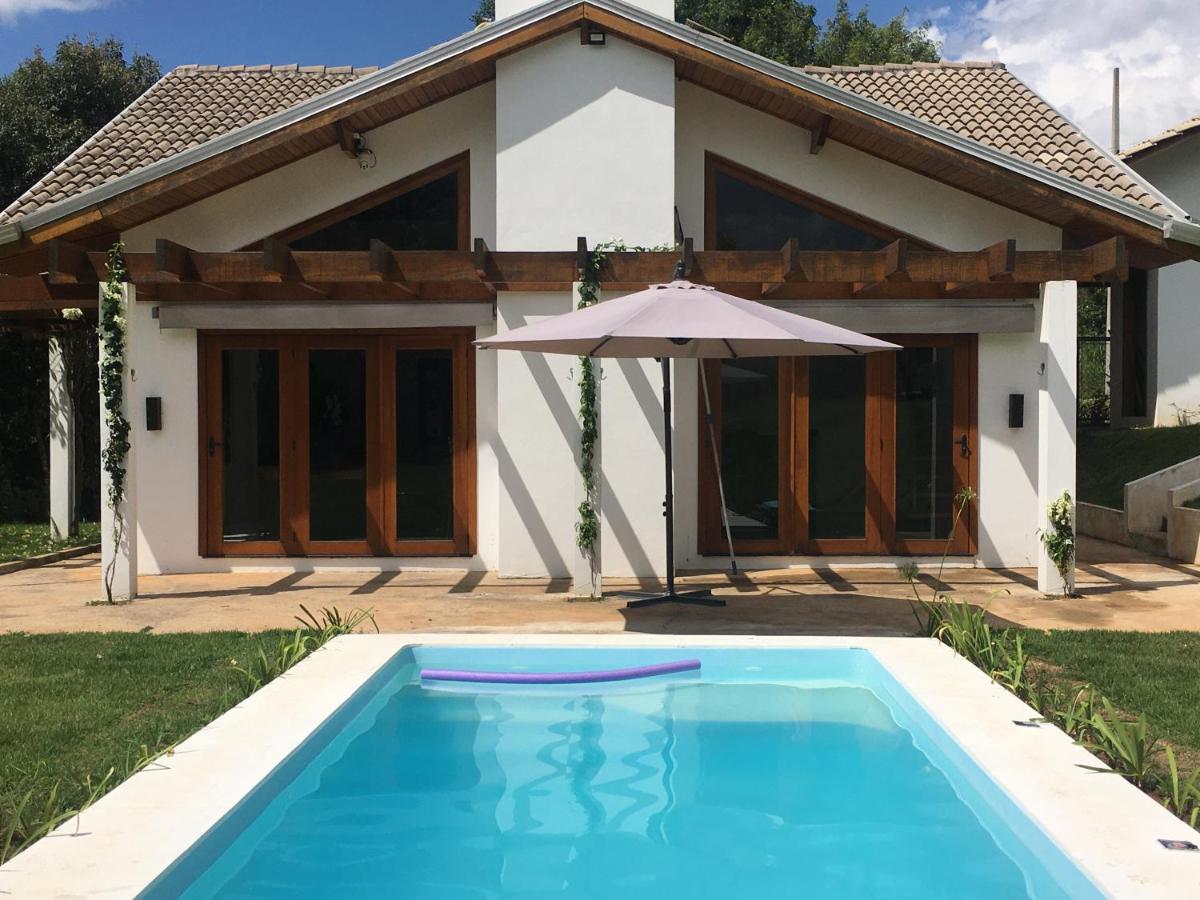 Casa De Campo Com Piscina Jaguariaíva Exteriér fotografie