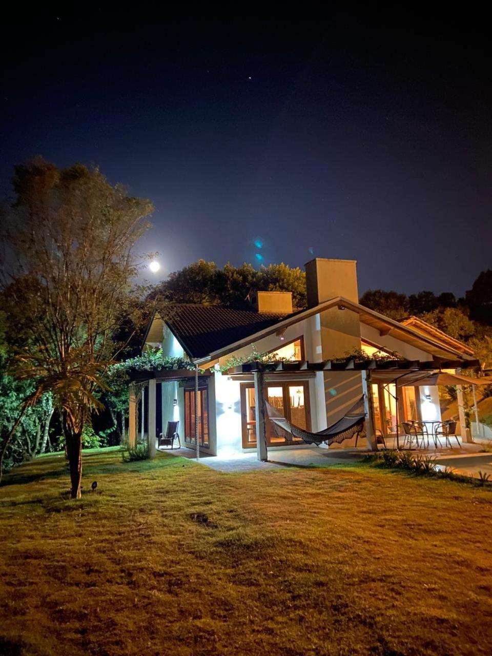 Casa De Campo Com Piscina Jaguariaíva Exteriér fotografie
